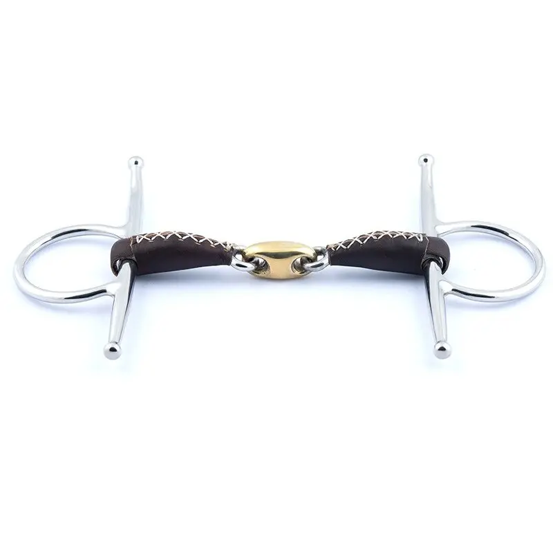 Mors à aiguille pour cheval double brisure Jump'In