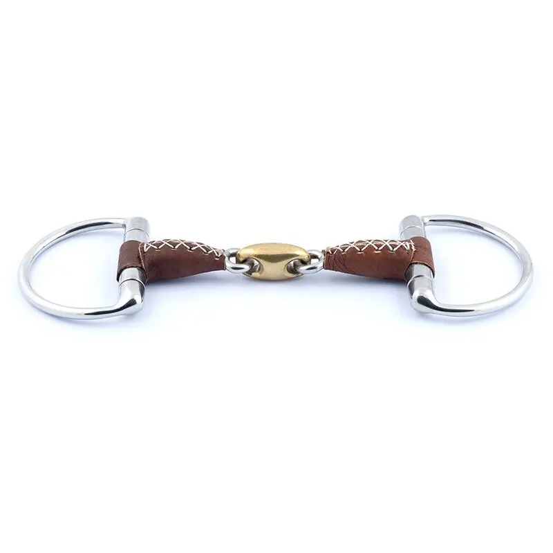 Mors olive pour cheval double brisure Jump'In