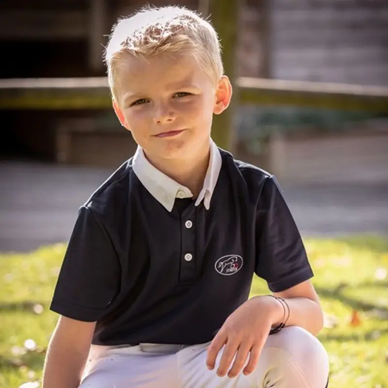 Polo de concours équitation enfant Jump'In Gaston