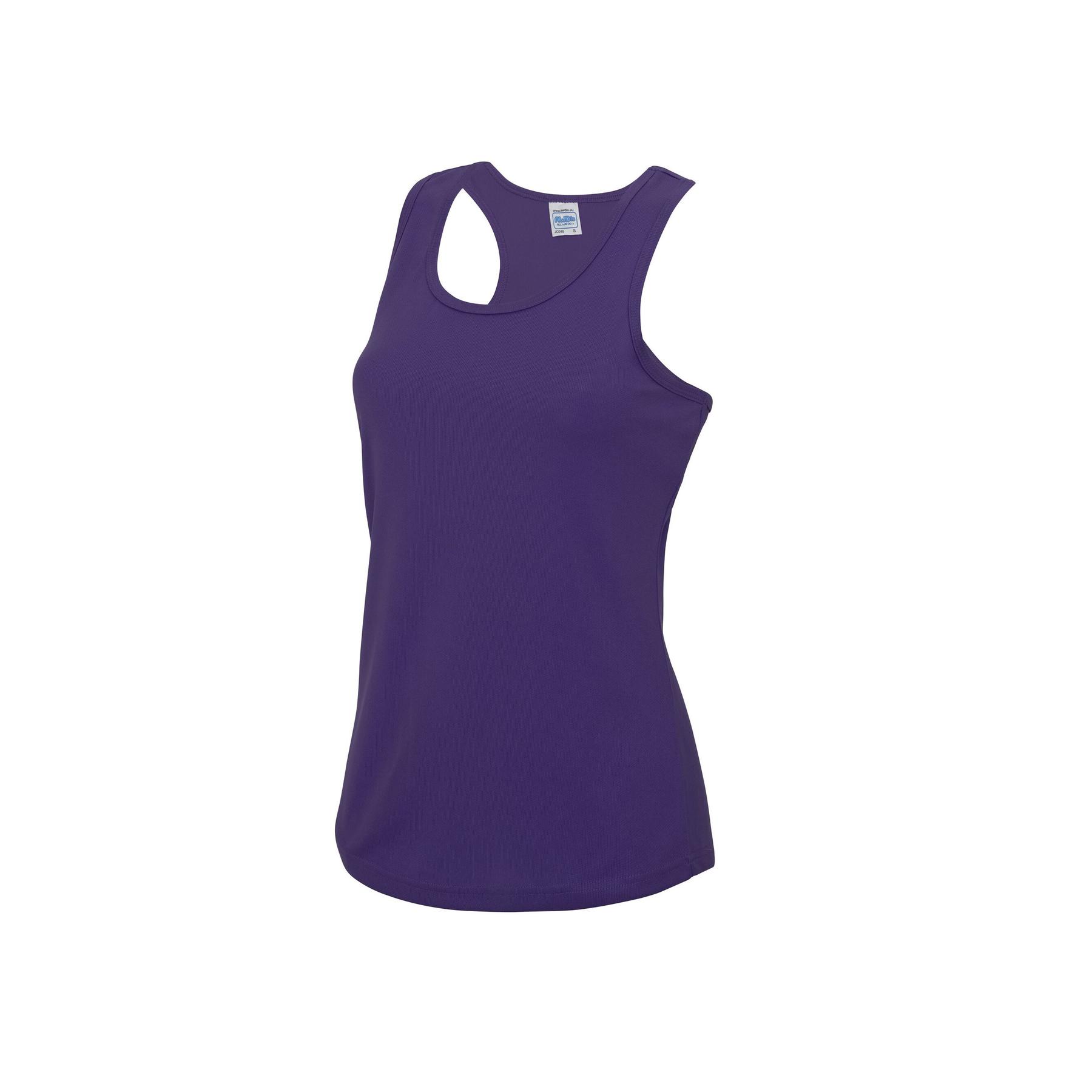 Canotta in poliestere donna