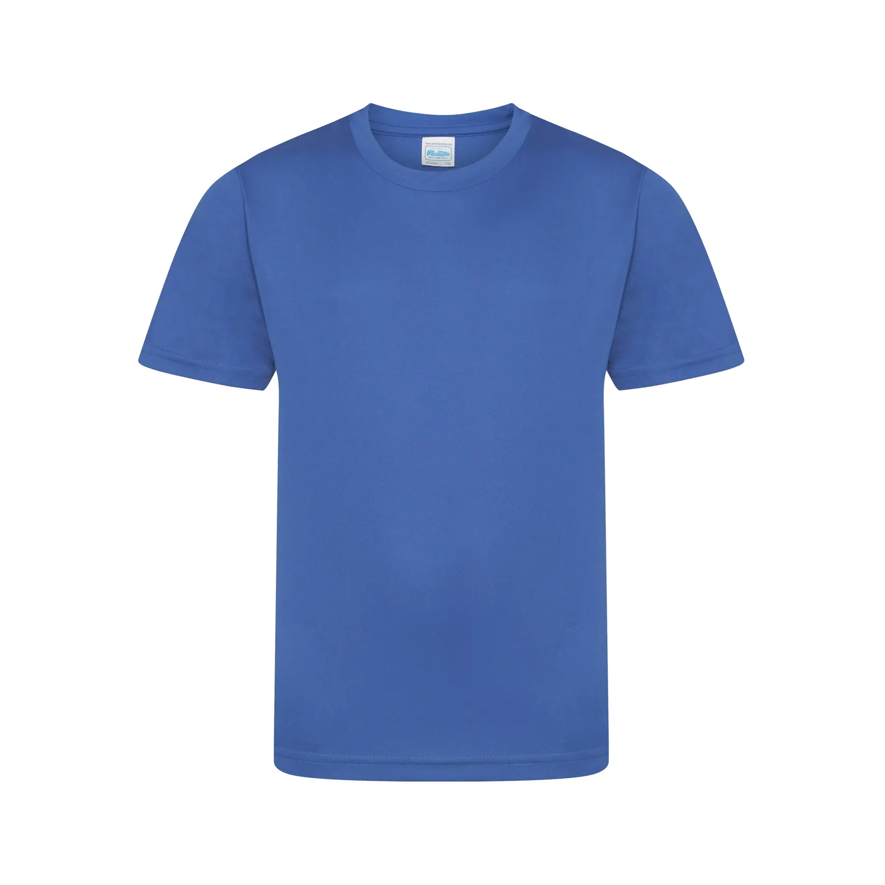 Just Cool Unisex Kids Bleu Children's T-Shirt Smooth