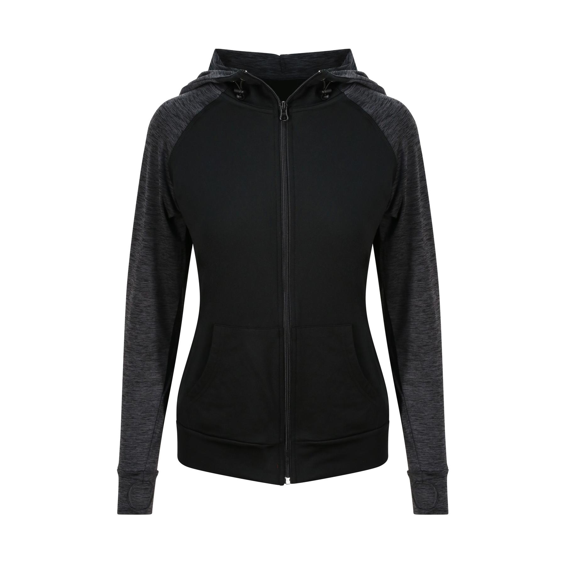 5055950482517 - Gestreifter Damen-Zip-Hoodie Zoodie