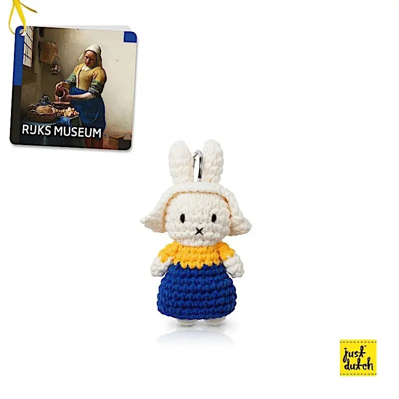 Schlüsselanhänger Just Dutch Miffy x Vermeer - Laitière