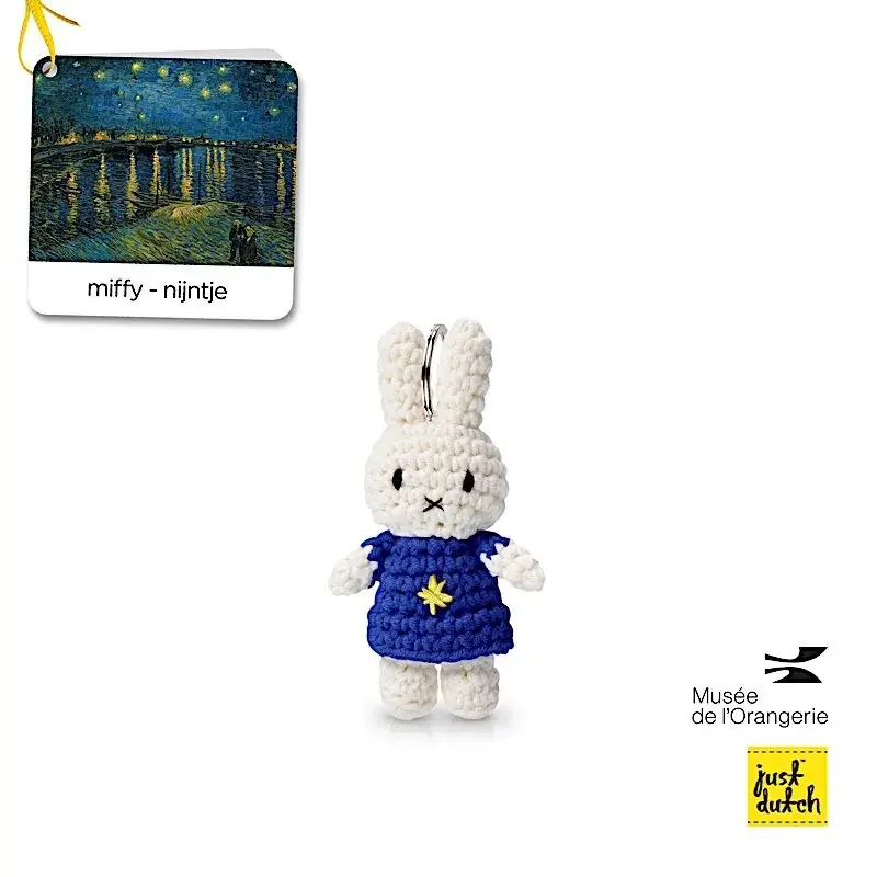 Keychain Just Dutch VanGogh x Miffy - Nuit EtoilÃ©e