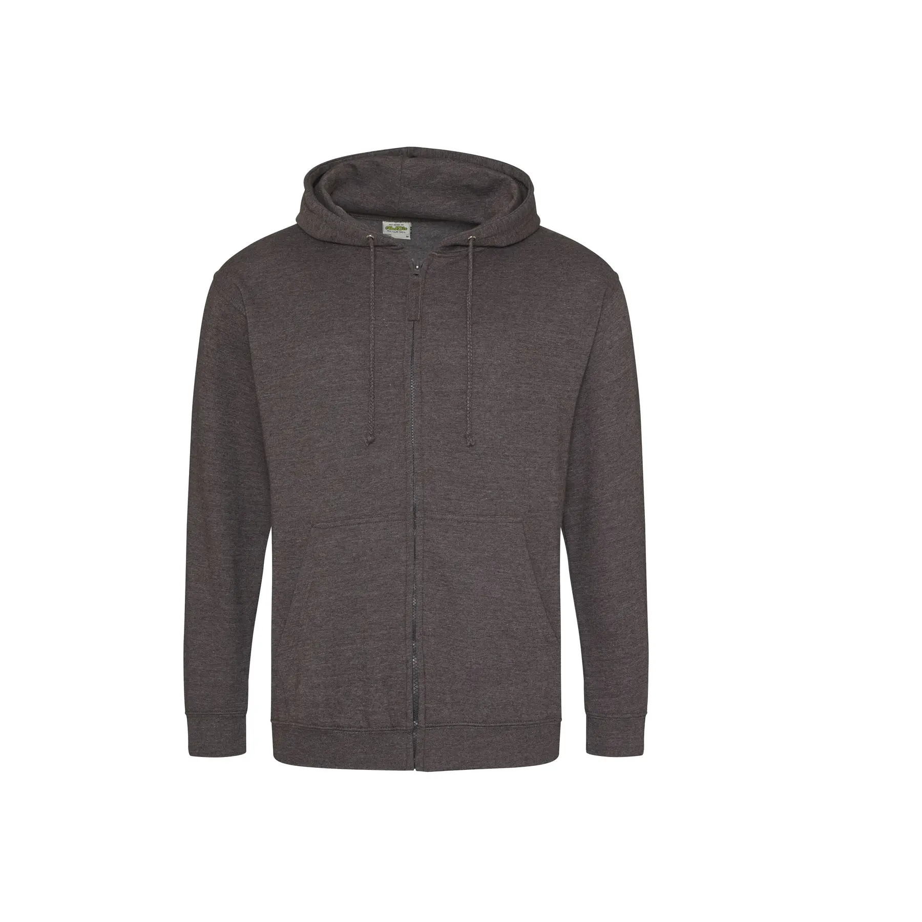 Just Hoods Unisex Noir Full Zip Hoodie