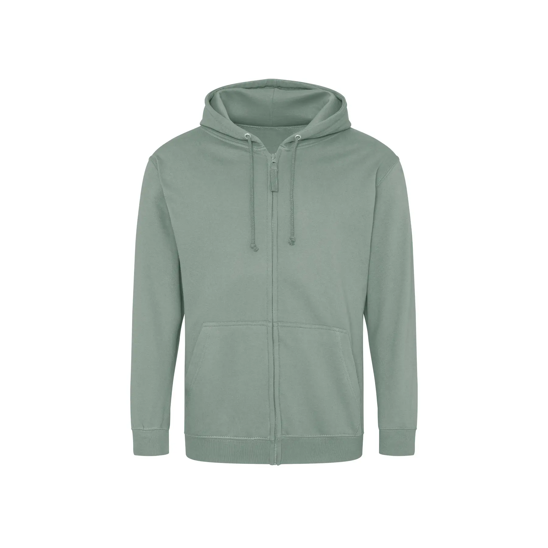 Just Hoods Unisex Vert Full Zip Hoodie