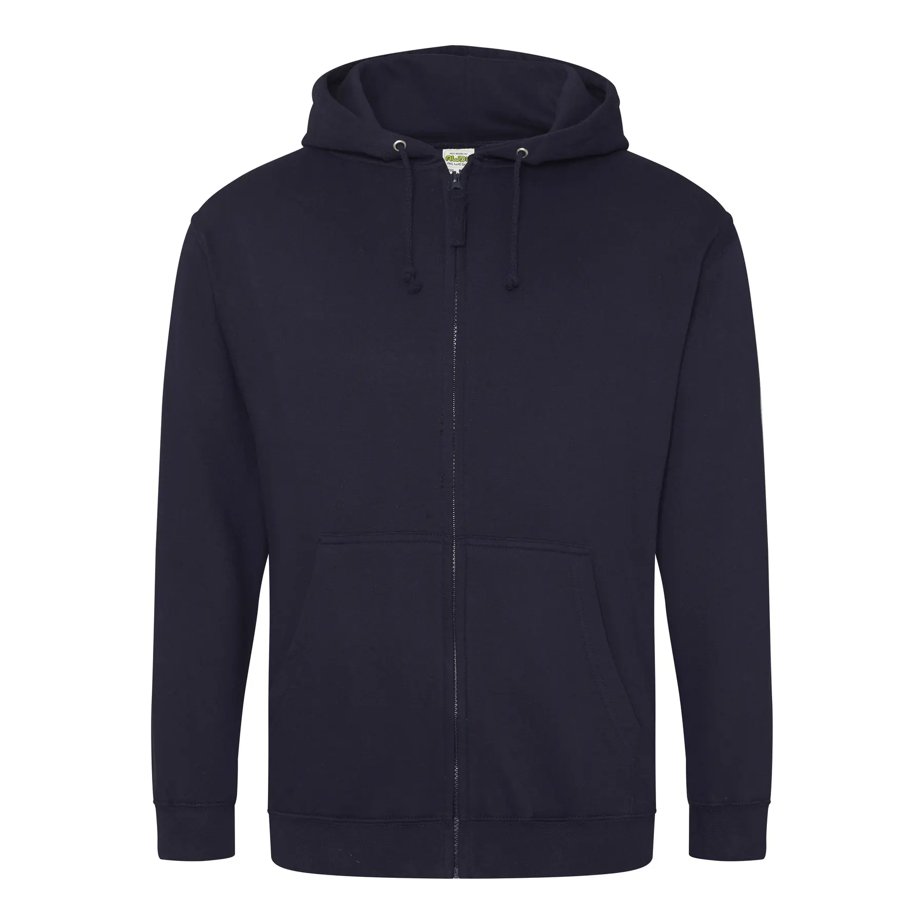 Just Hoods Unisex Bleu Full Zip Hoodie