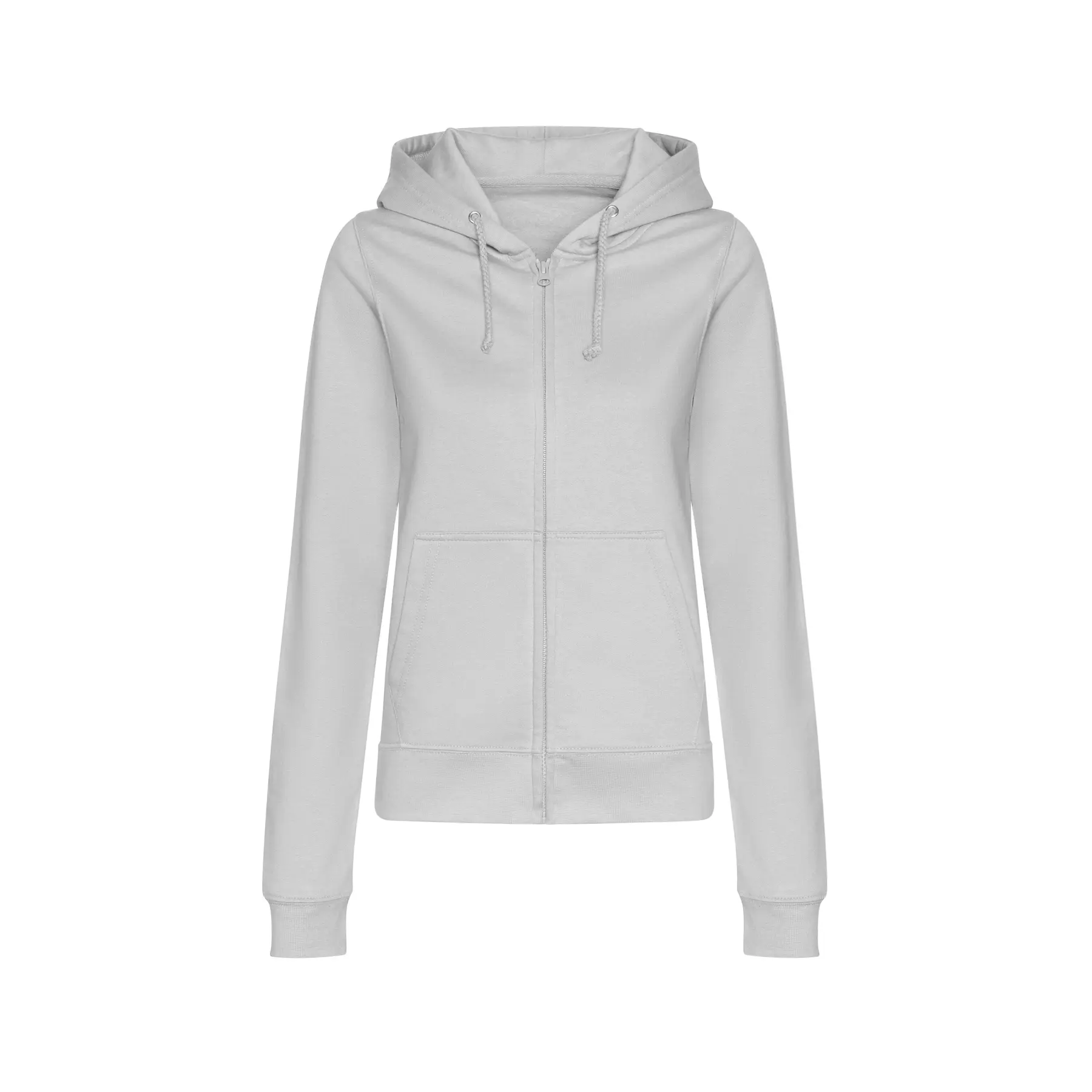 Just Hoods Women's Gris Hooded Sweatshirt