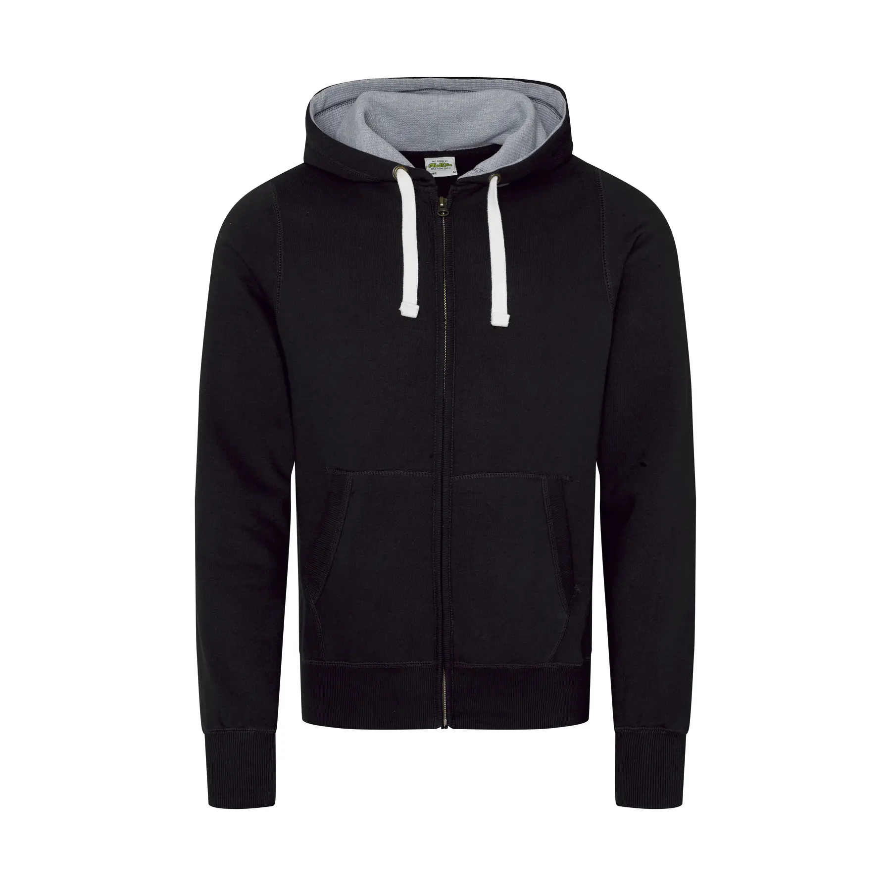 Just Hoods Unisex Noir Hooded Sweatshirt