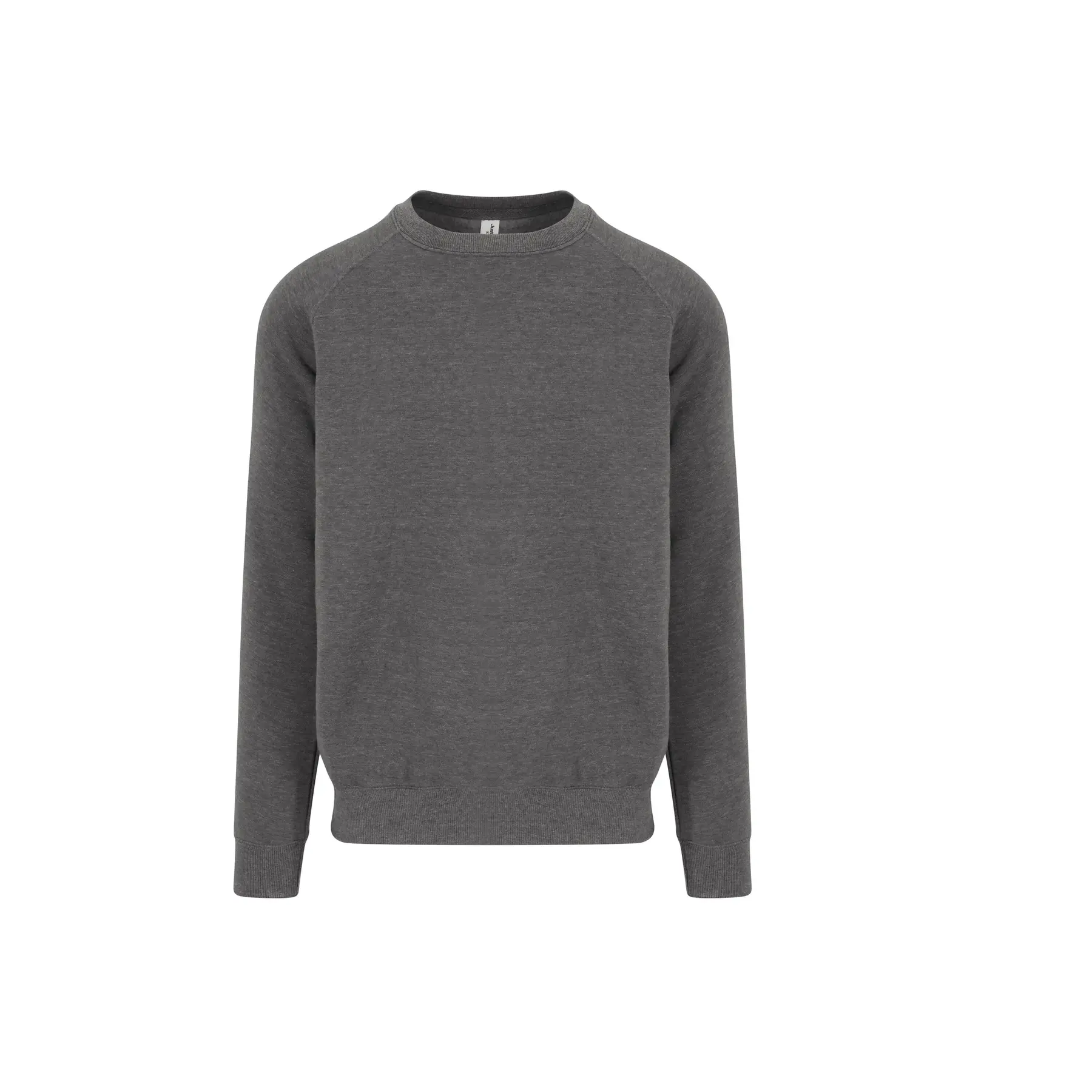 Just Hoods Unisex Gris Sweatshirt Graduate Heavyweight