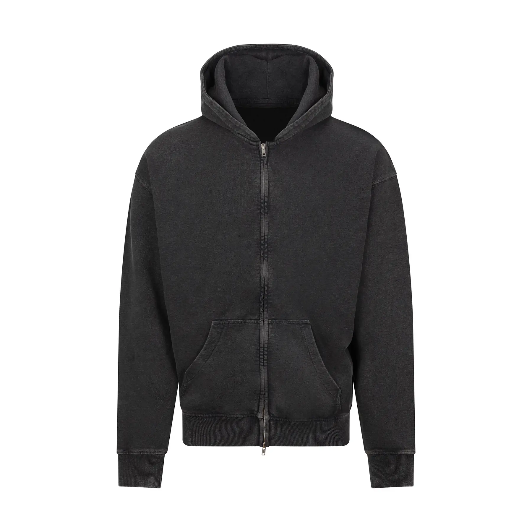 Image of Kapuzensweatshirt mit Reißverschluss Just Hoods Vintage