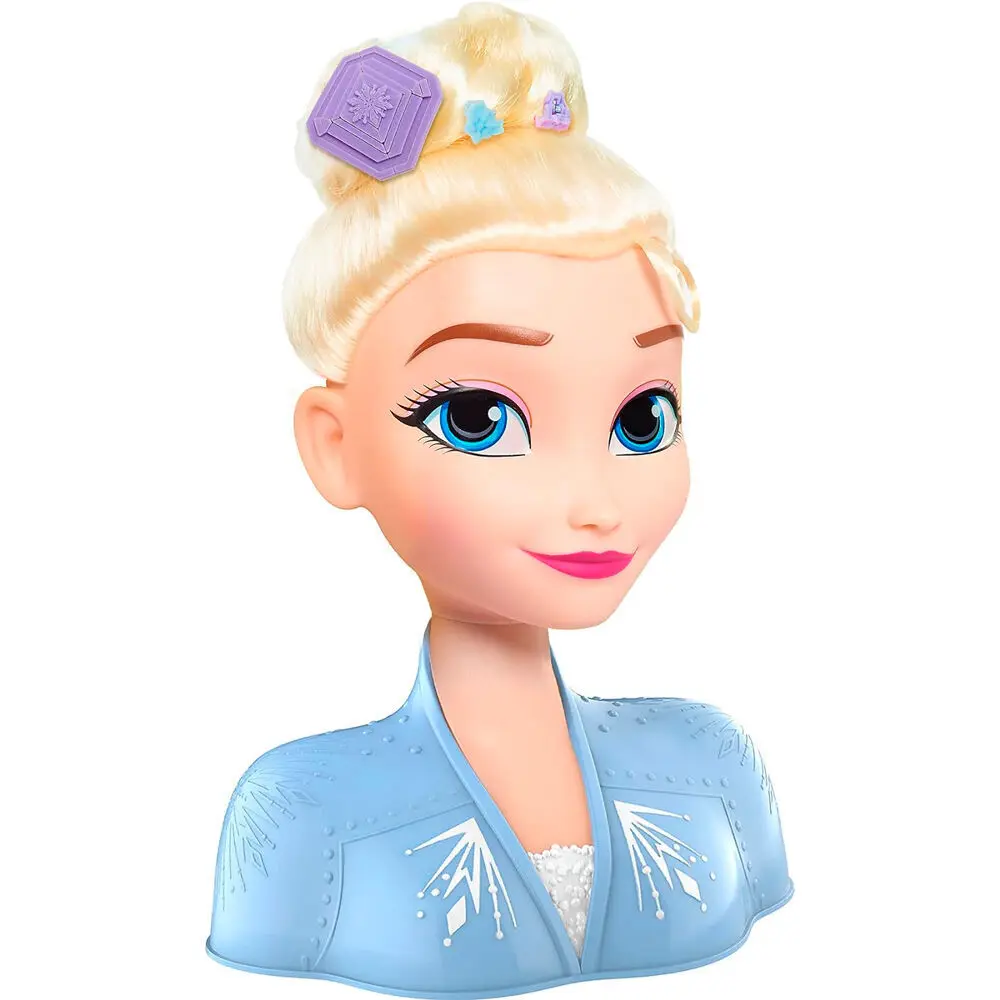 0886144328060 - Disney Frozen 2 Basic Elsa Styling Head Schmink- und Frisierkopf