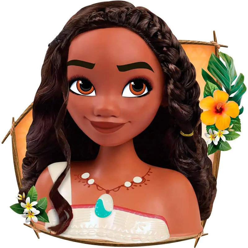 0886144870484 - Disney Princess - Vaiana Styling Head Schmink- und Frisierkopf