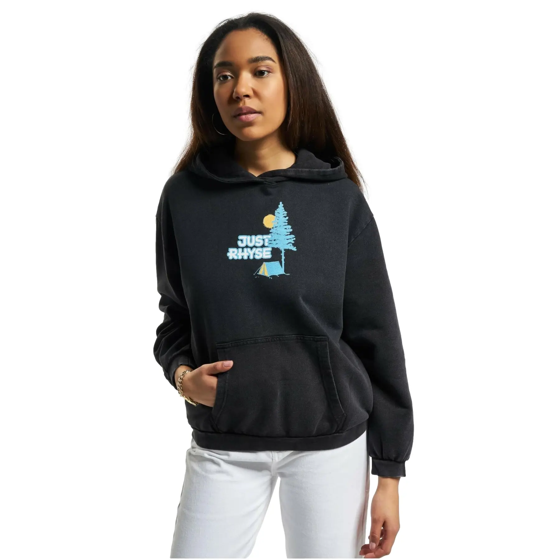 Image of Hoodie Damen Just Rhyse IntoTheWoods