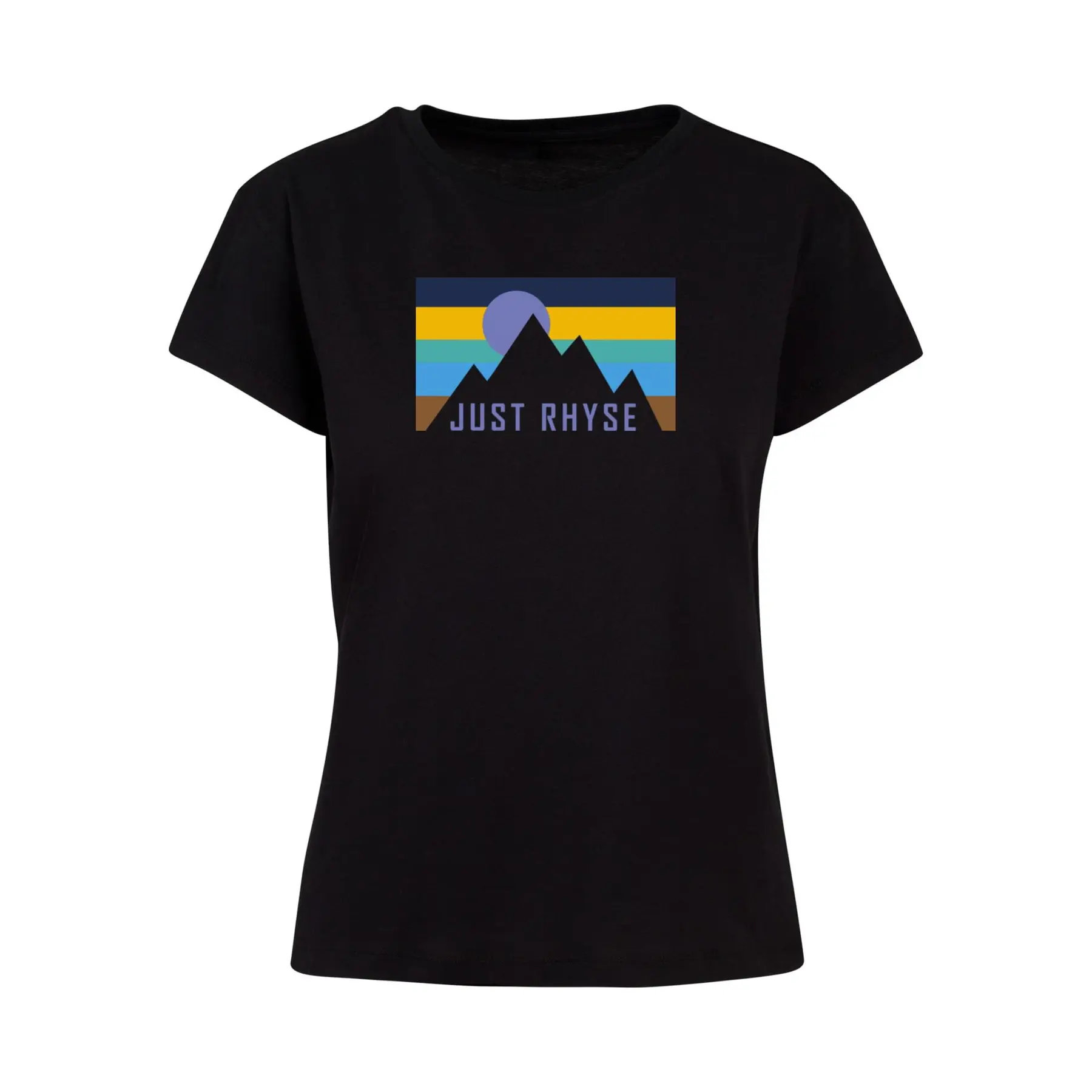Just Rhyse Women's Noir T-Shirt Mountainside