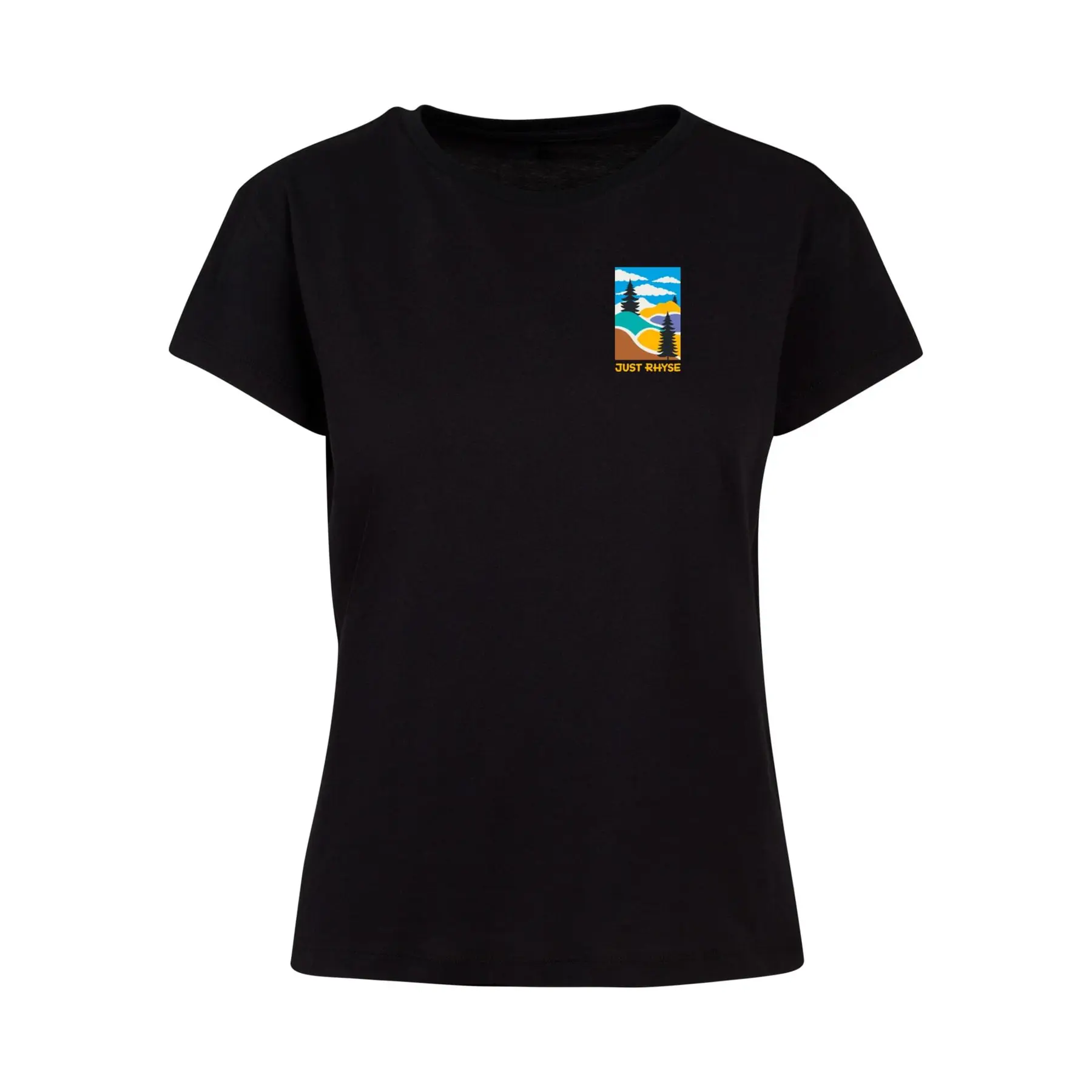Just Rhyse Women's Noir T-Shirt Littleadventure
