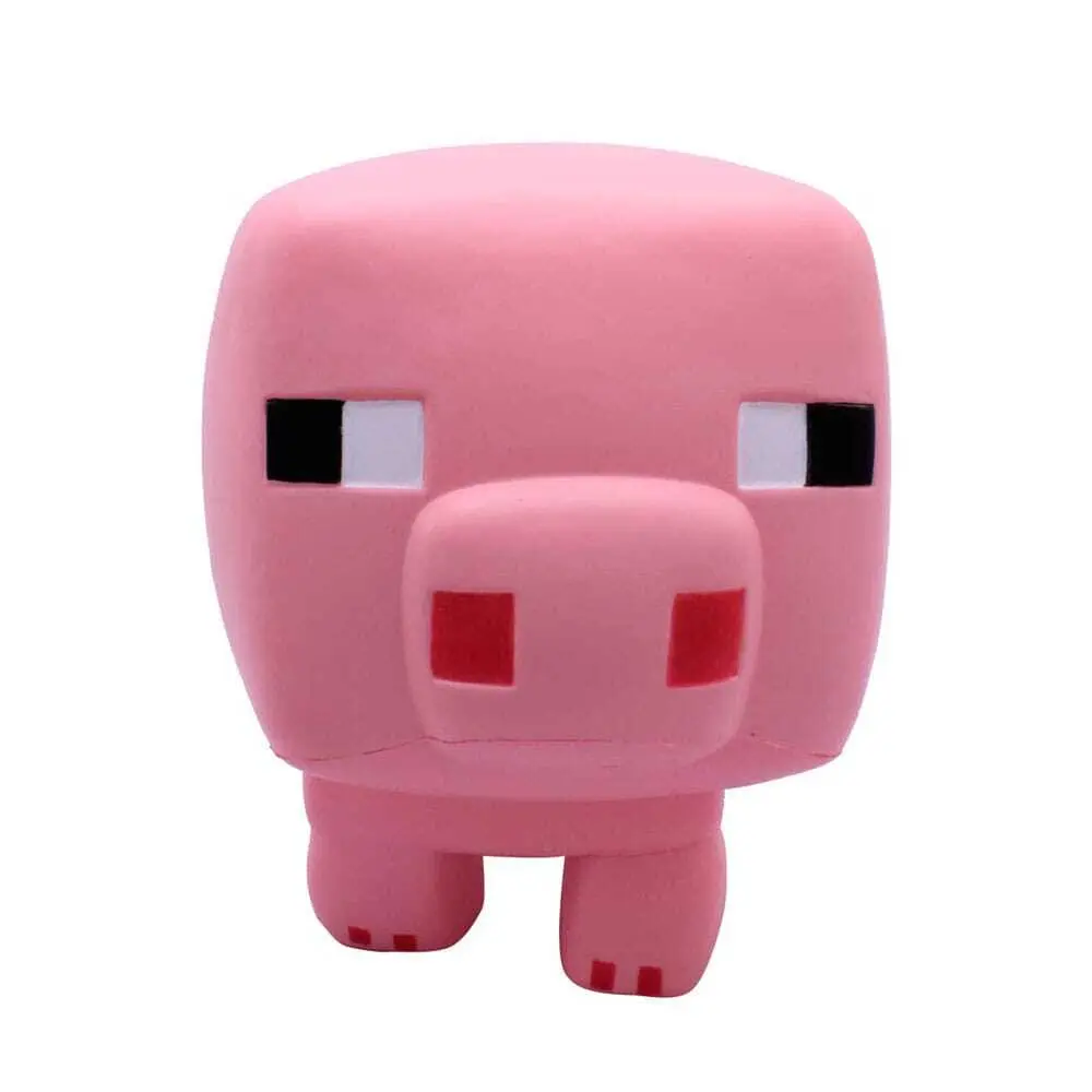 0793591249056 - Figurine Minecraft Mighty Mega Squishme Cochon
