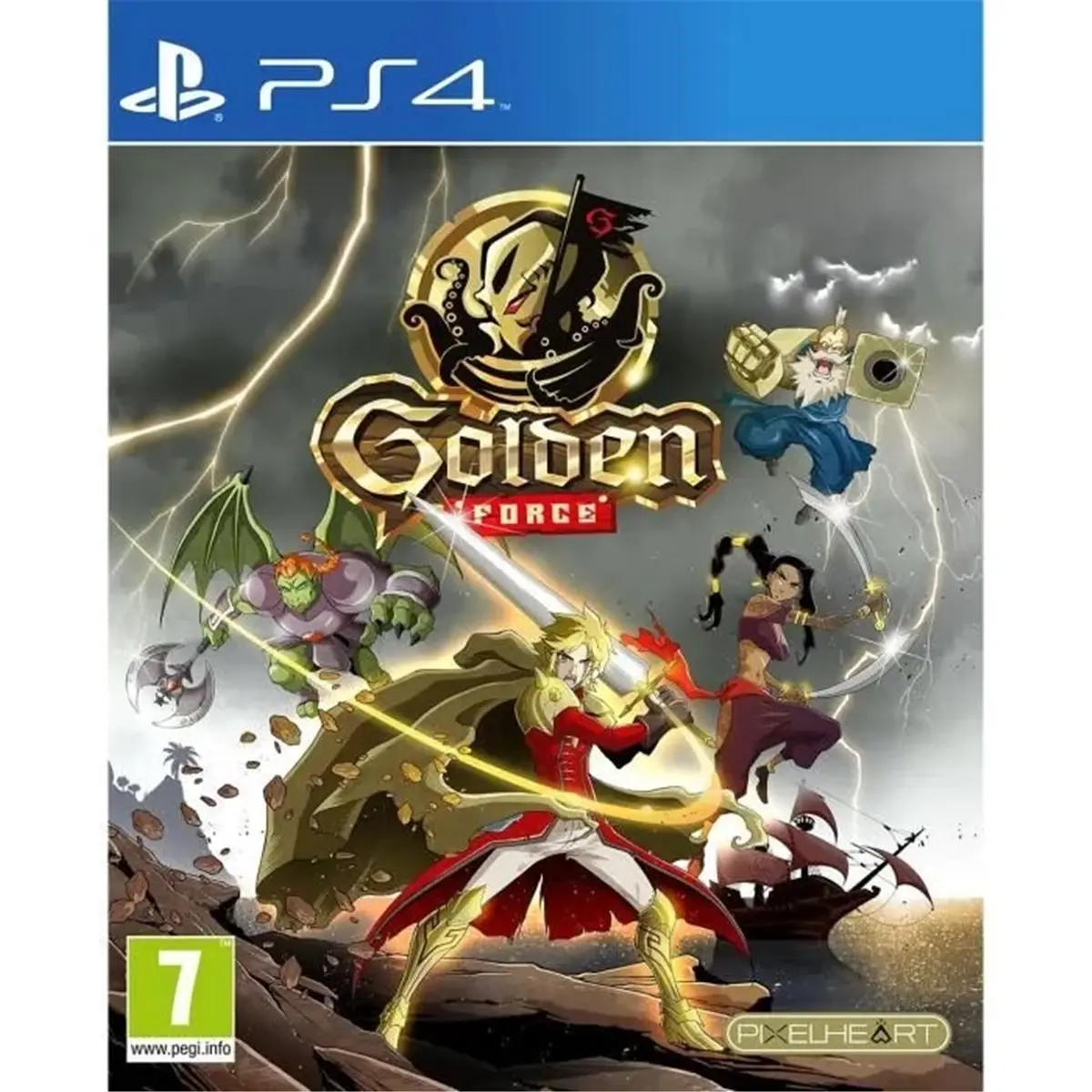 0800265940055 - Videospiele Golden Force - PS4