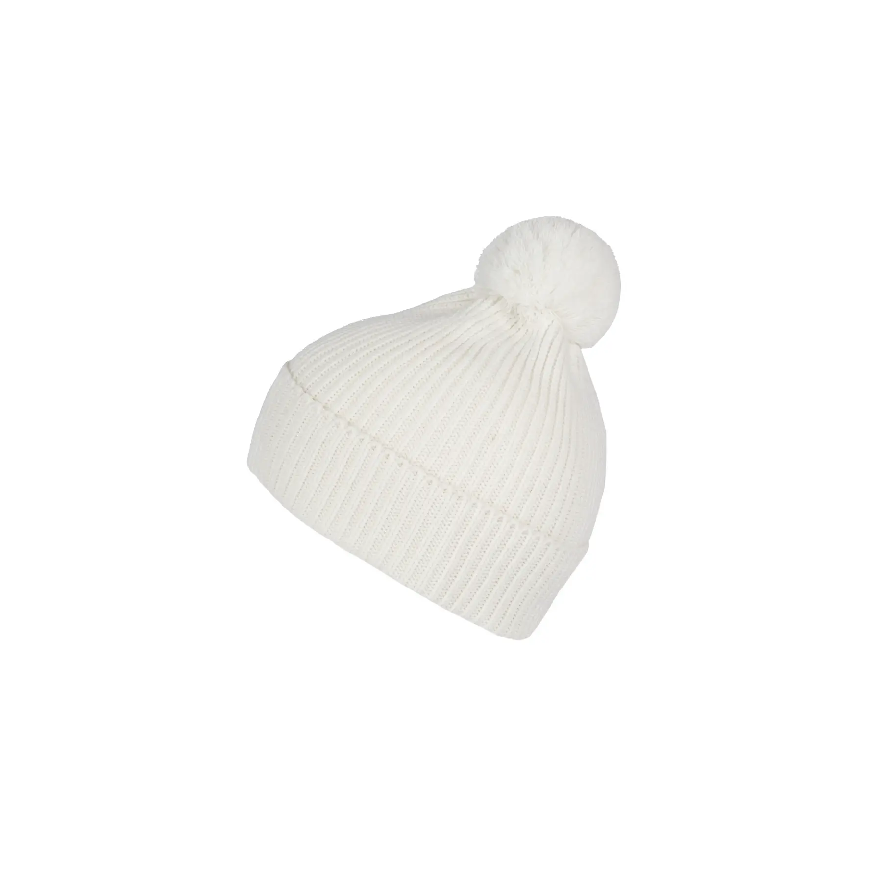 K-Up Women's Blanc Hat With Pompon