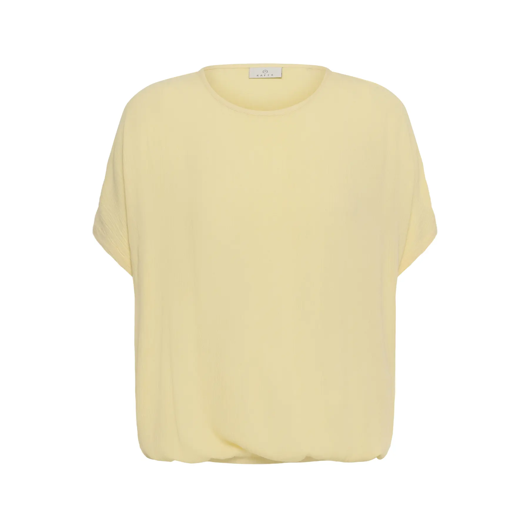 Kaffe Women's Jaune T-Shirt Amber Stanley