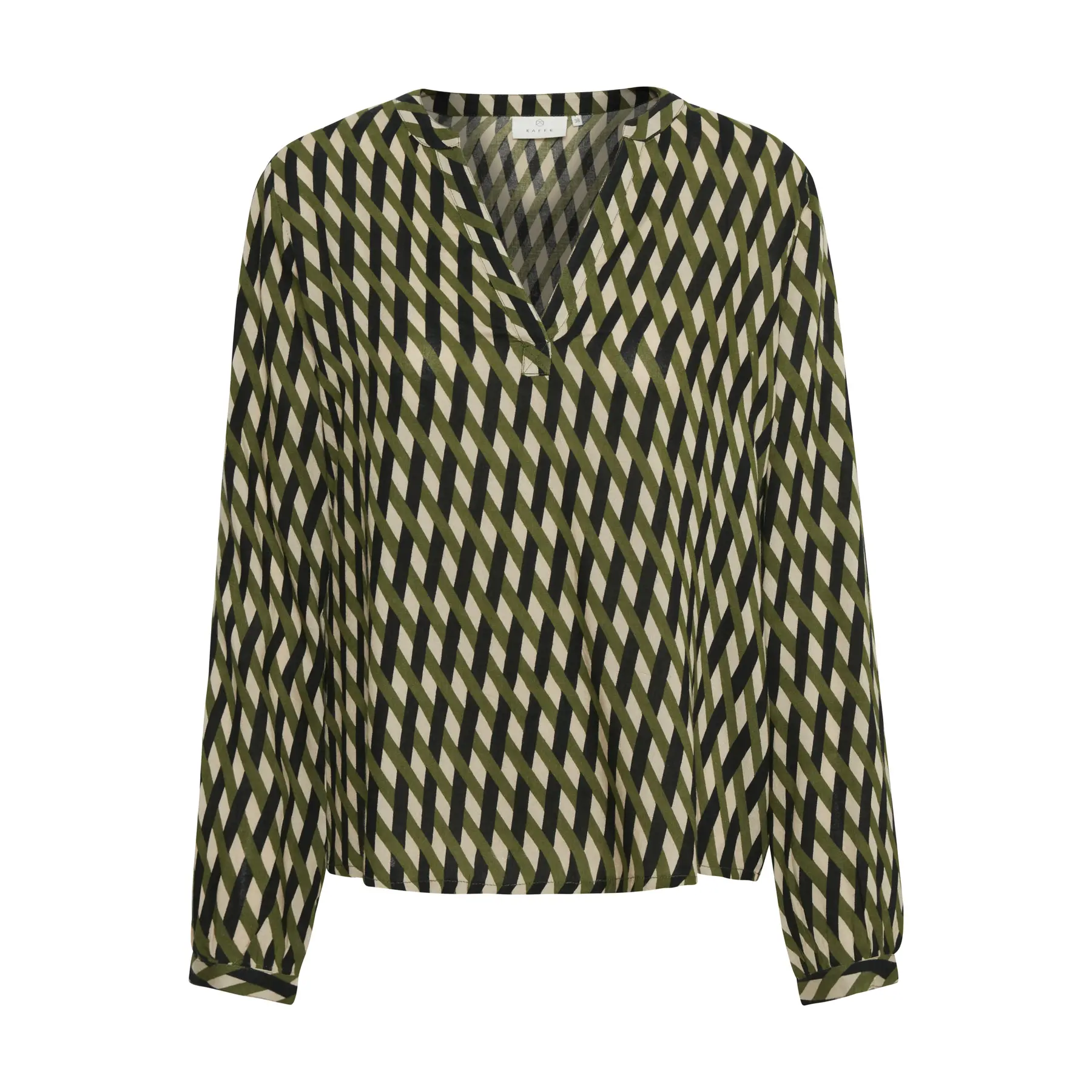 Langärmelige Bluse, Damen KAFFE Jana