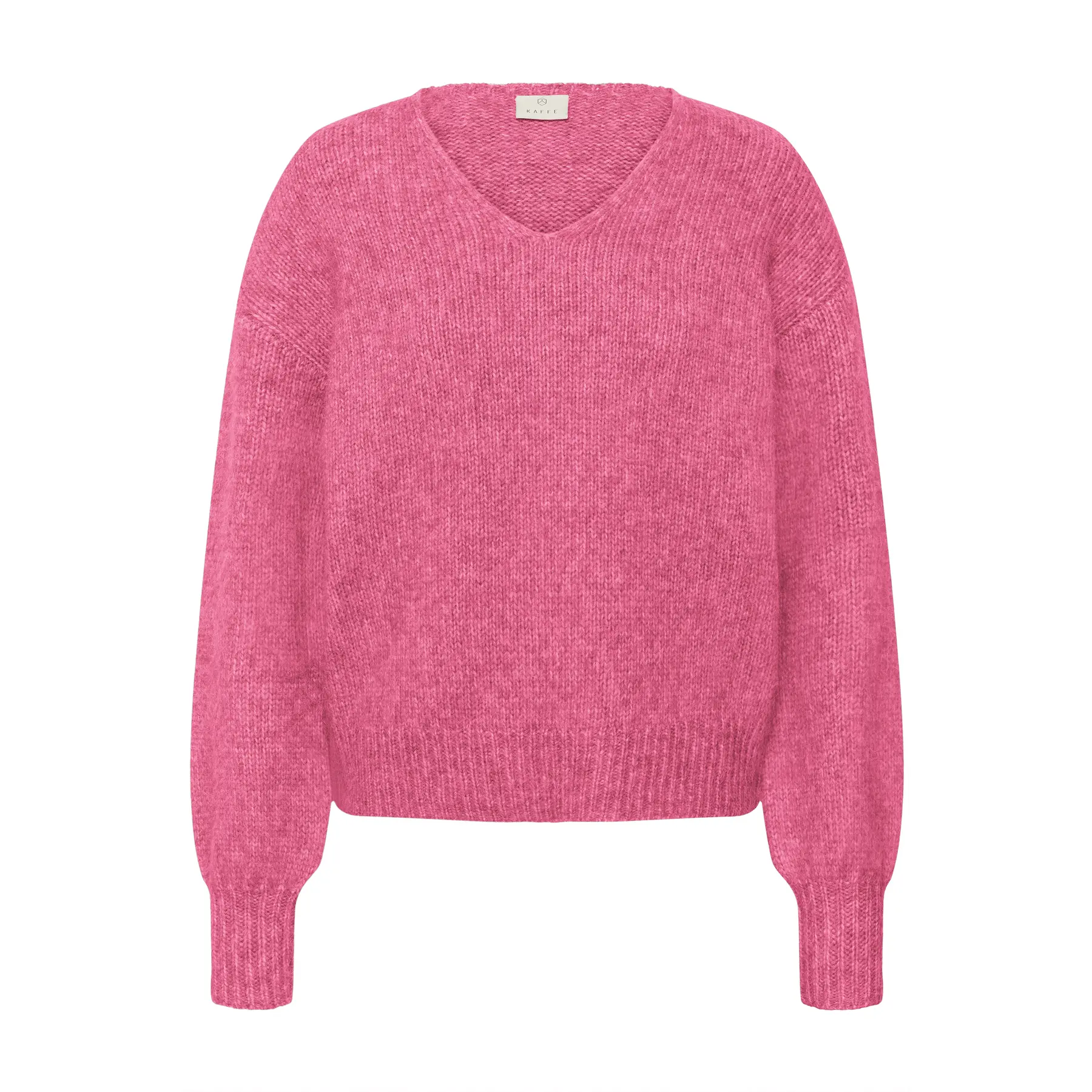Image of Damen V-Ausschnitt Pulli KAFFE Sarla