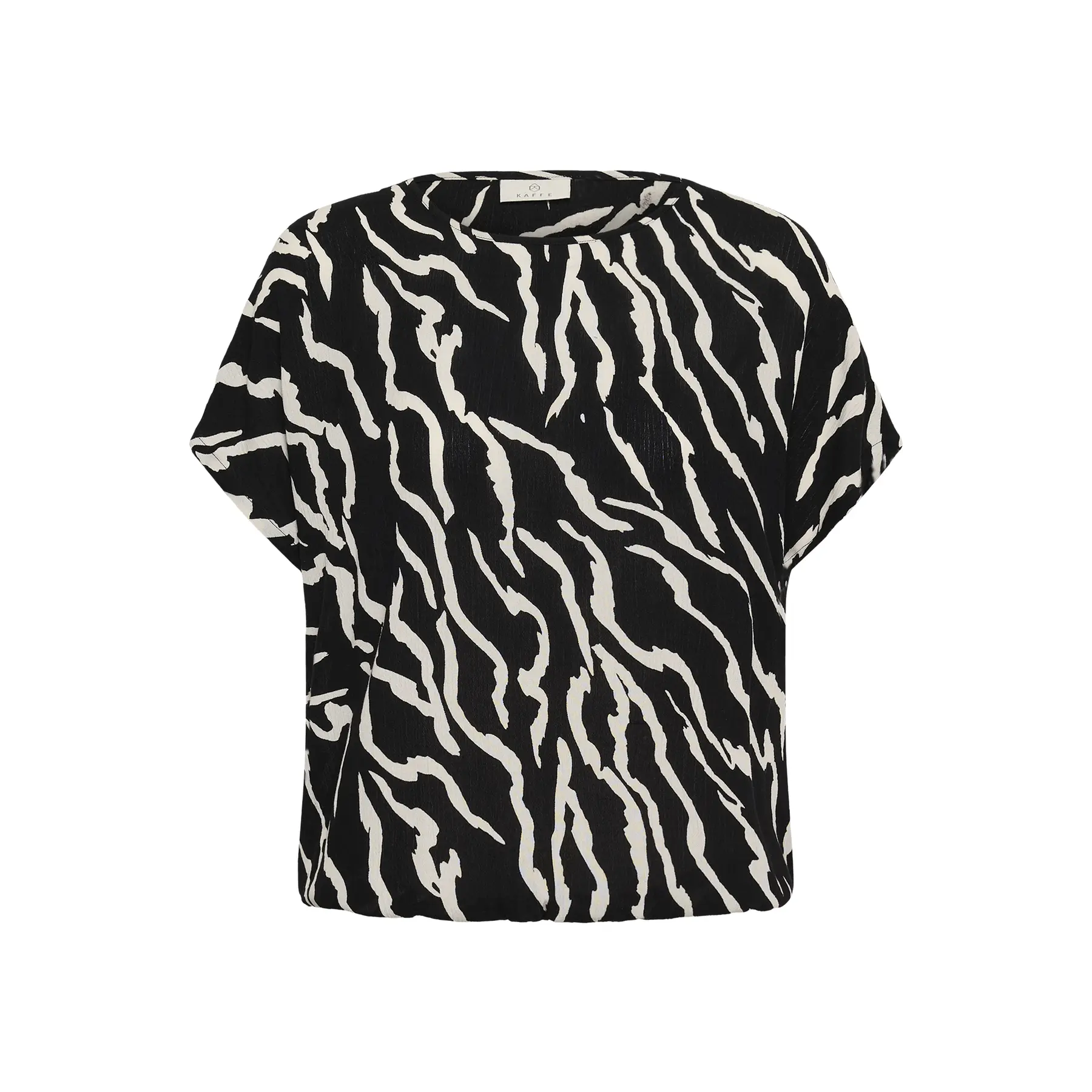 Kaffe Women's Noir Printed Blouse Amber