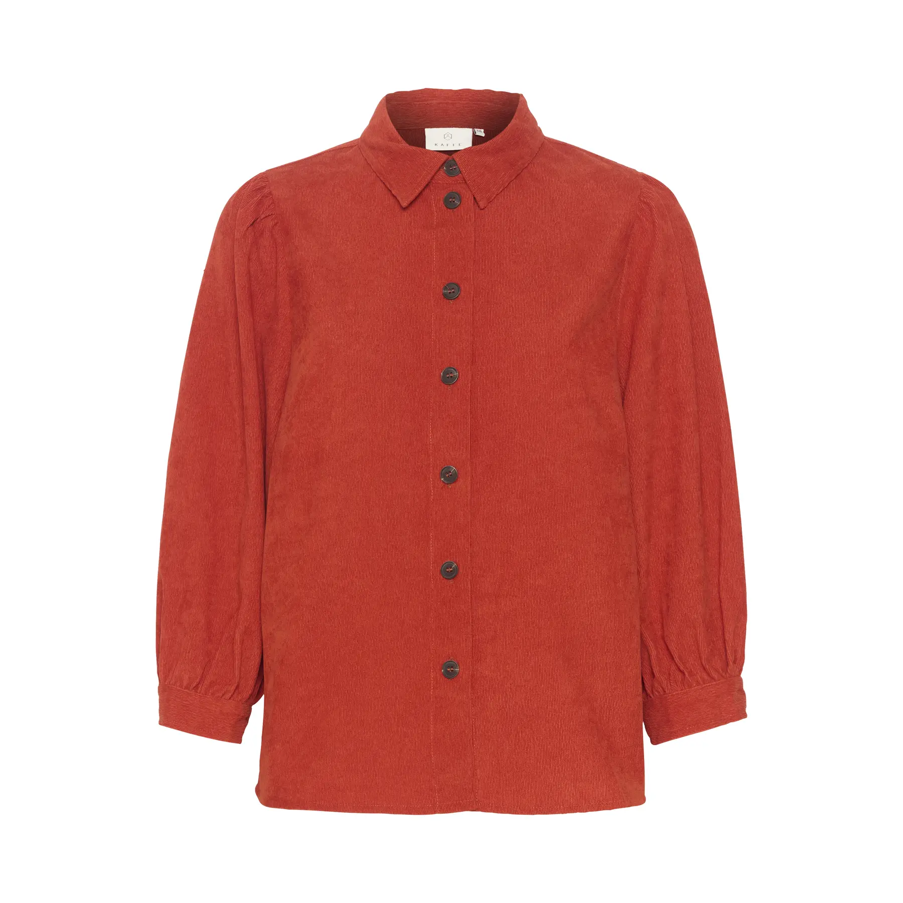 Langarm-Bluse Damen KAFFE KAVera Corduroy