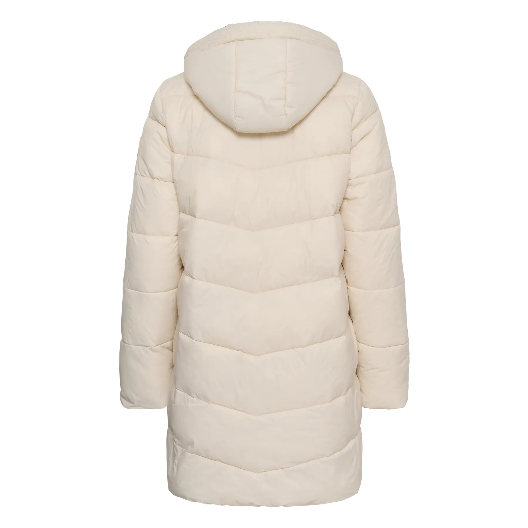 Kaffe Women's Blanc Long Jacket Susanne