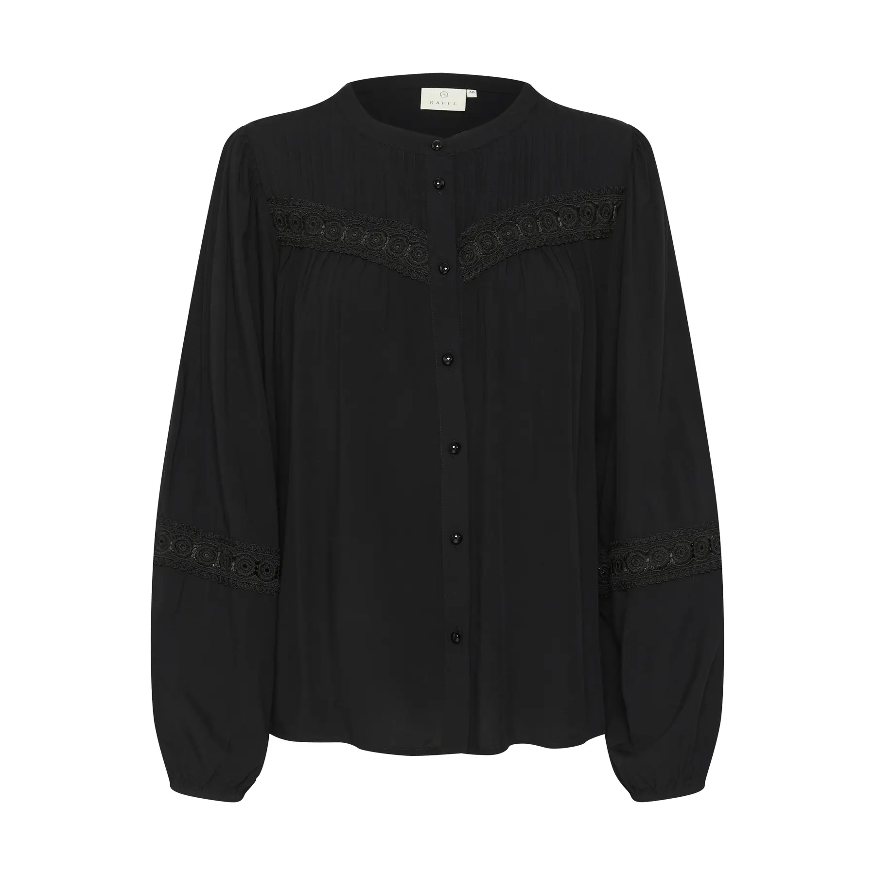 Image of Langarm-Bluse Damen KAFFE Freya