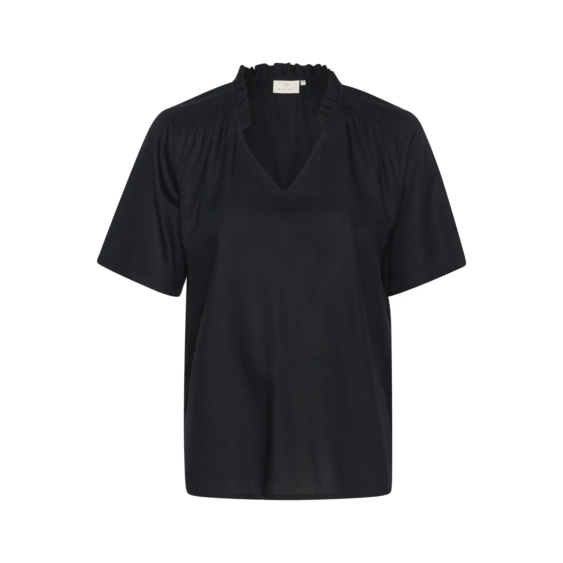 Damenbluse KAFFE Tina Solid