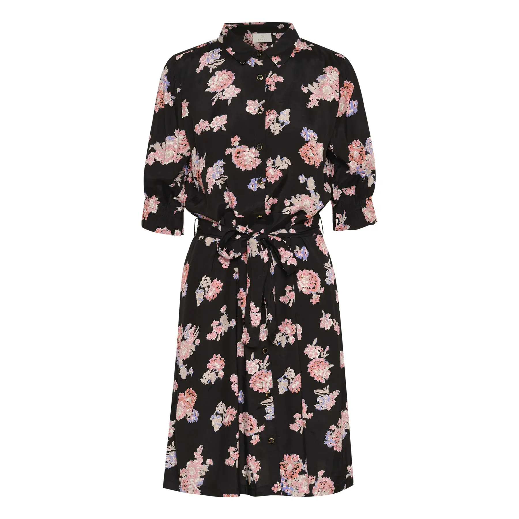 Image of Kurzes Kleid, Damen KAFFE KAvelana