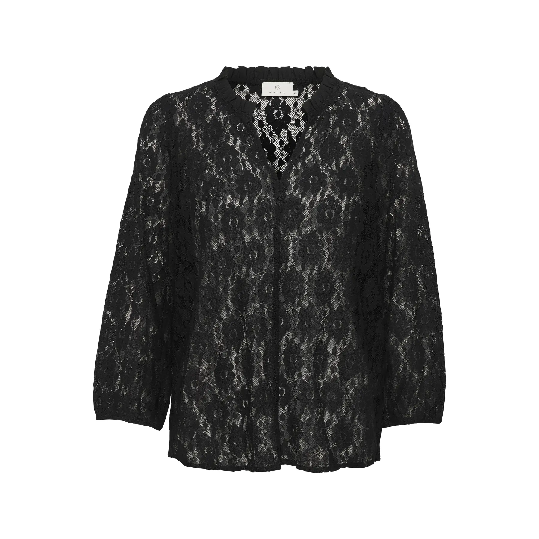 Image of Langärmelige Bluse, Damen KAFFE Sille