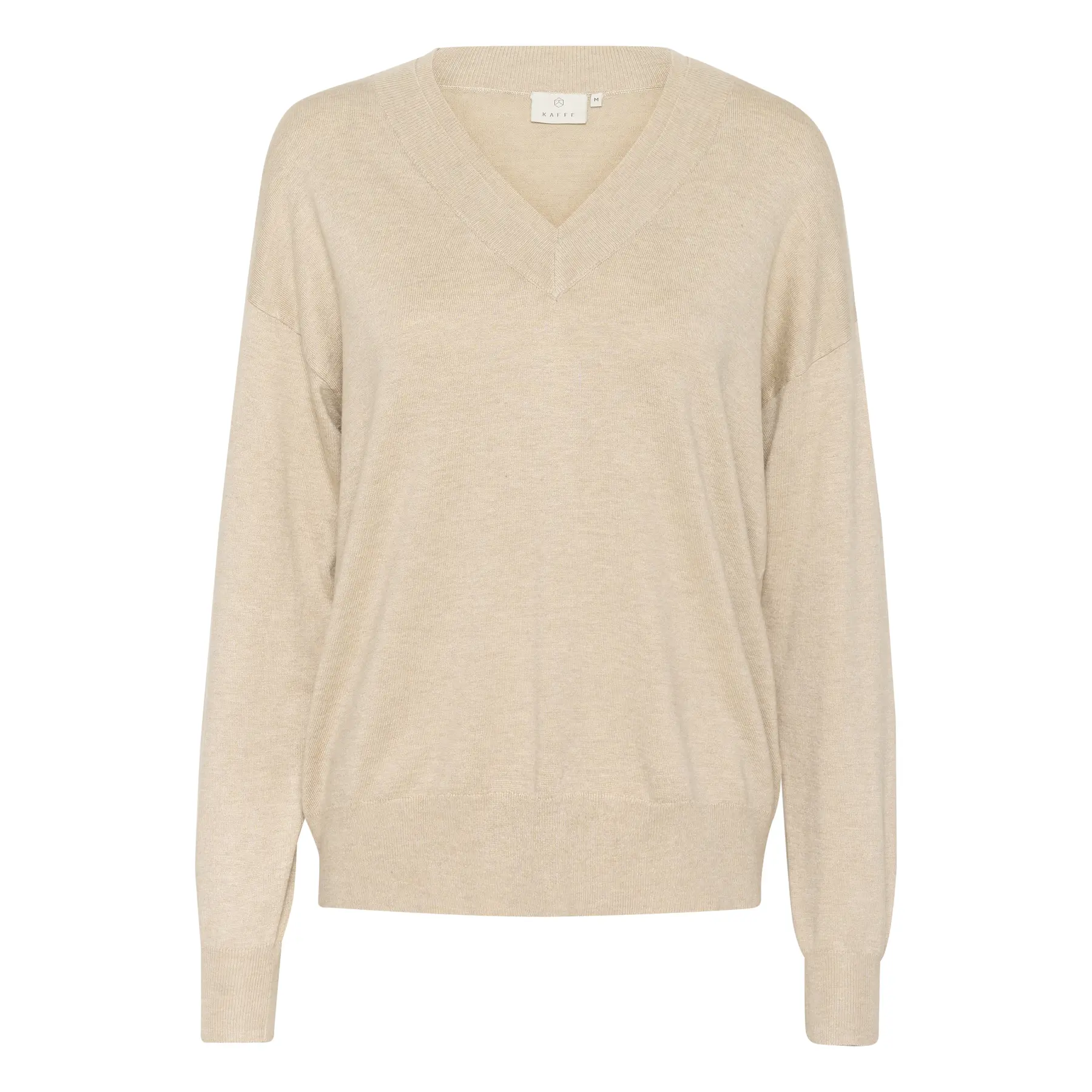 Image of Damen V-Ausschnitt Pulli KAFFE Lena