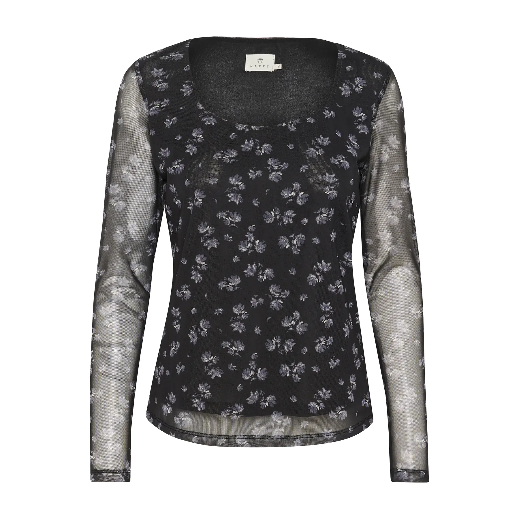 Langärmelige Bluse, Damen KAFFE Autumn Mesh