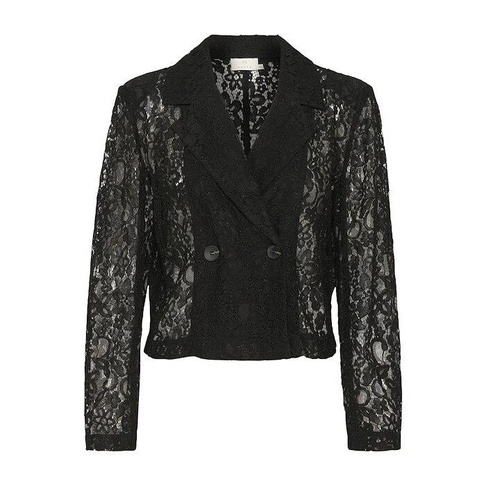 5715576177067 - Frauen Spitzensakko KAFFE Lora