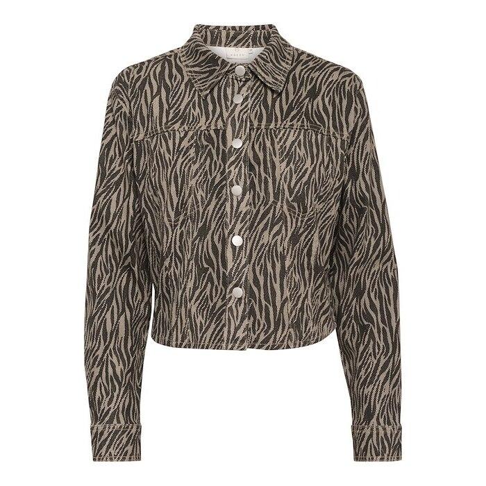 5715576279594 - Jeanshemd Damen KAFFE Leondra