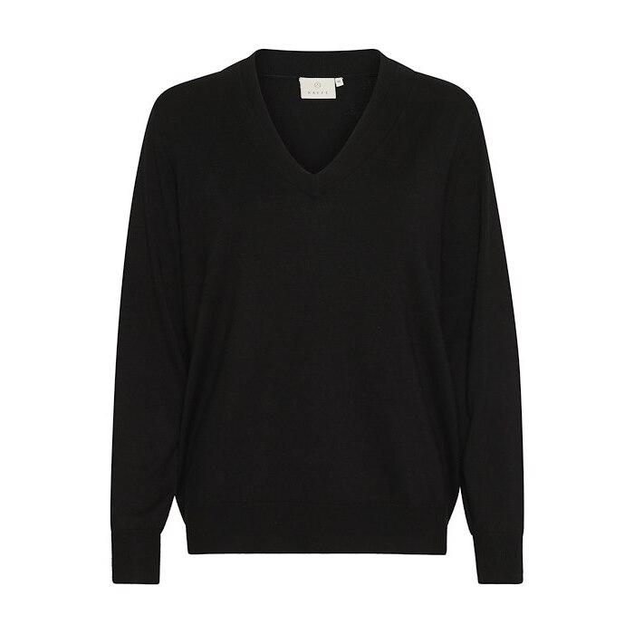 5715576302209 - Damen V-Ausschnitt Pulli KAFFE Lizza