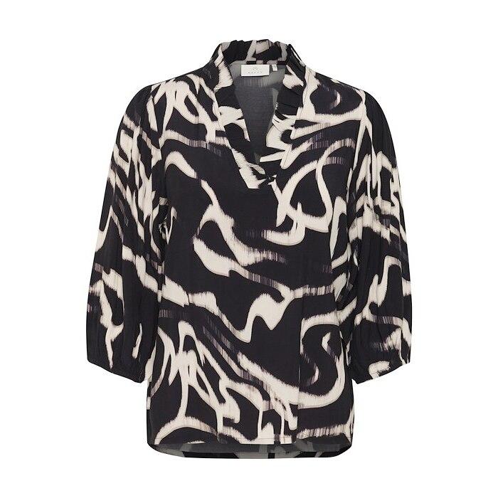 5715576350552 - Damenbluse KAFFE martha Frill 5715576350552 - Damenbluse KAFFE martha Frill