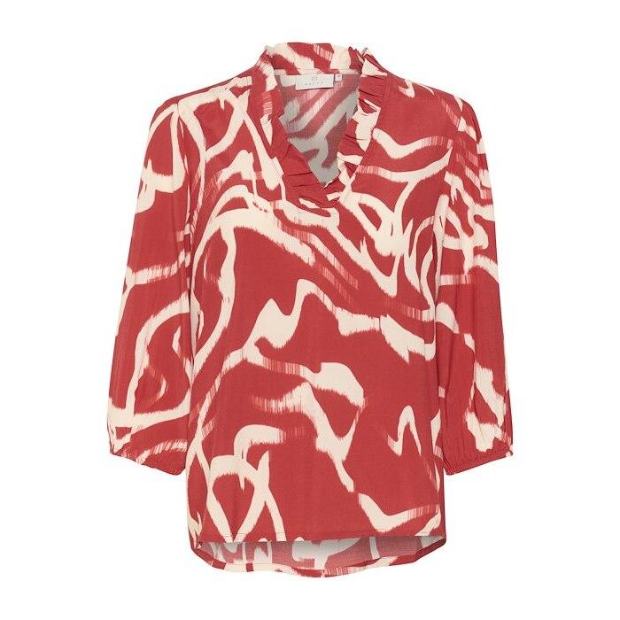 5715576350538 - Damenbluse KAFFE martha Frill 5715576350538 - Damenbluse KAFFE martha Frill