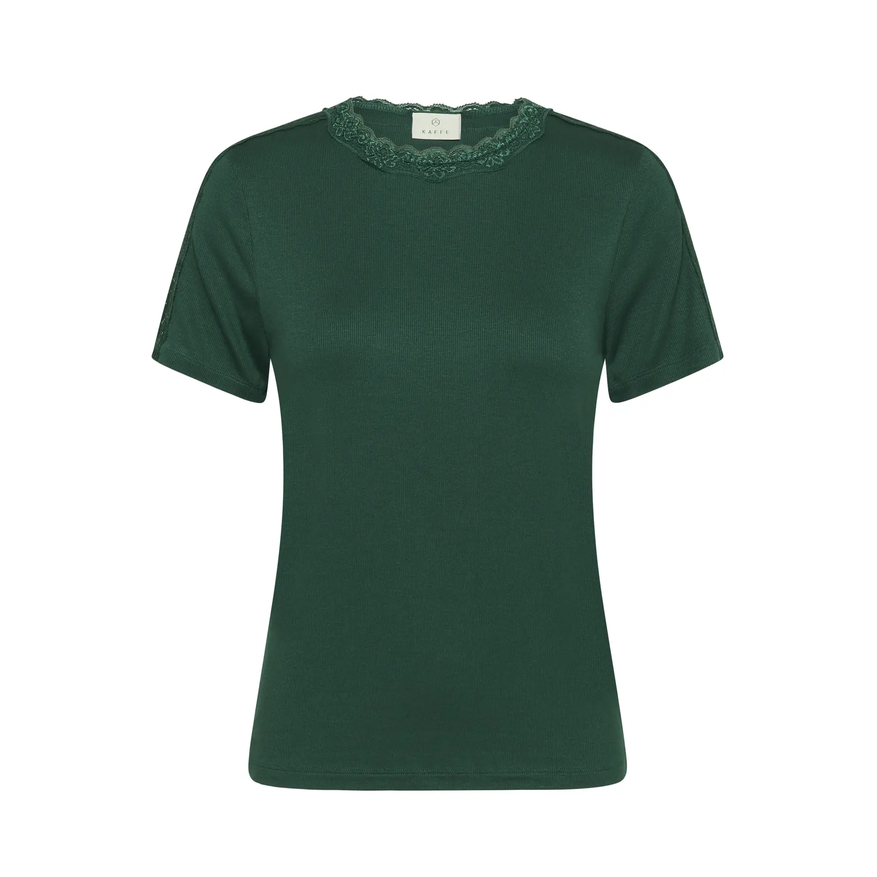 T-shirt da donna KAFFE KAJenna Lace
