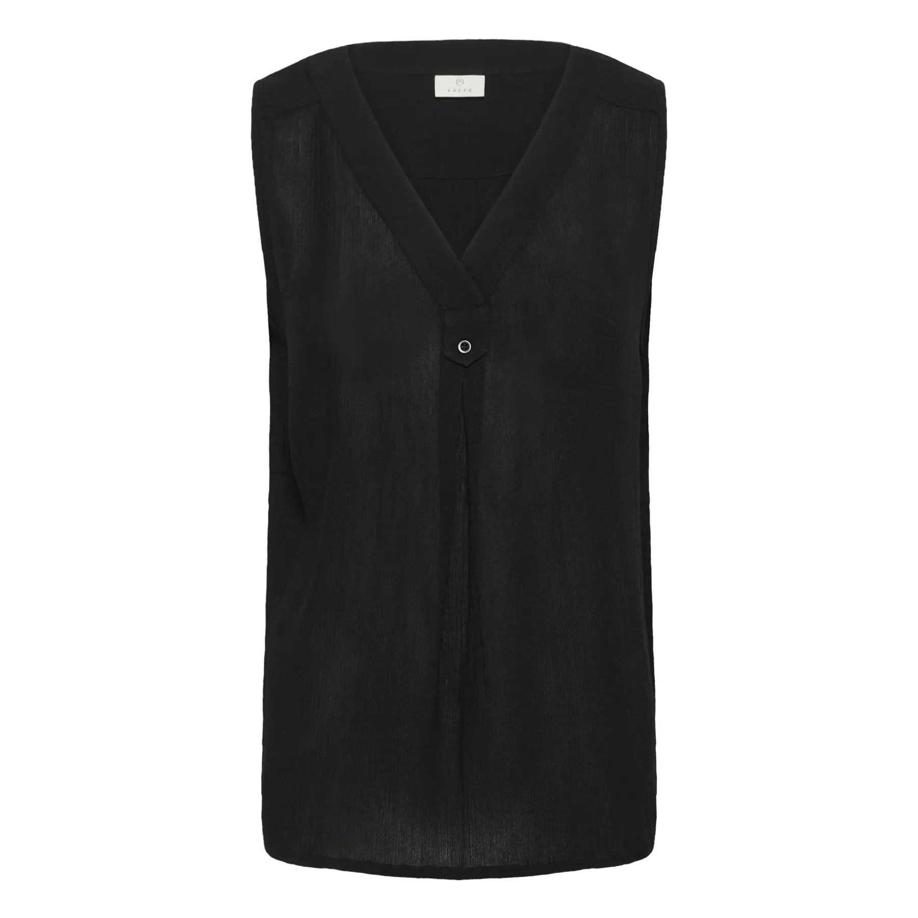 Image of Ärmellose Bluse, Damen KAFFE Ciara Amber