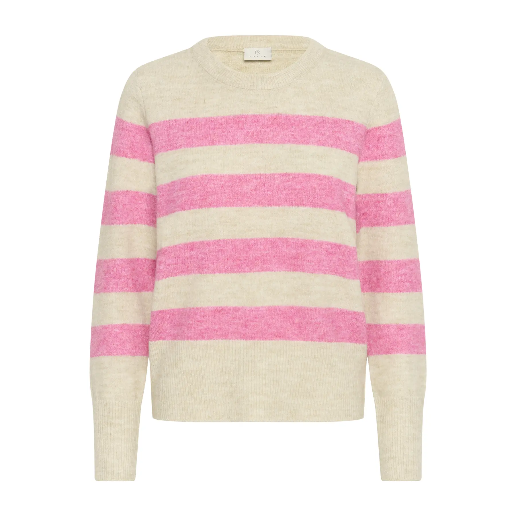 Image of Gestreifter Pullover, Damen KAFFE Niel