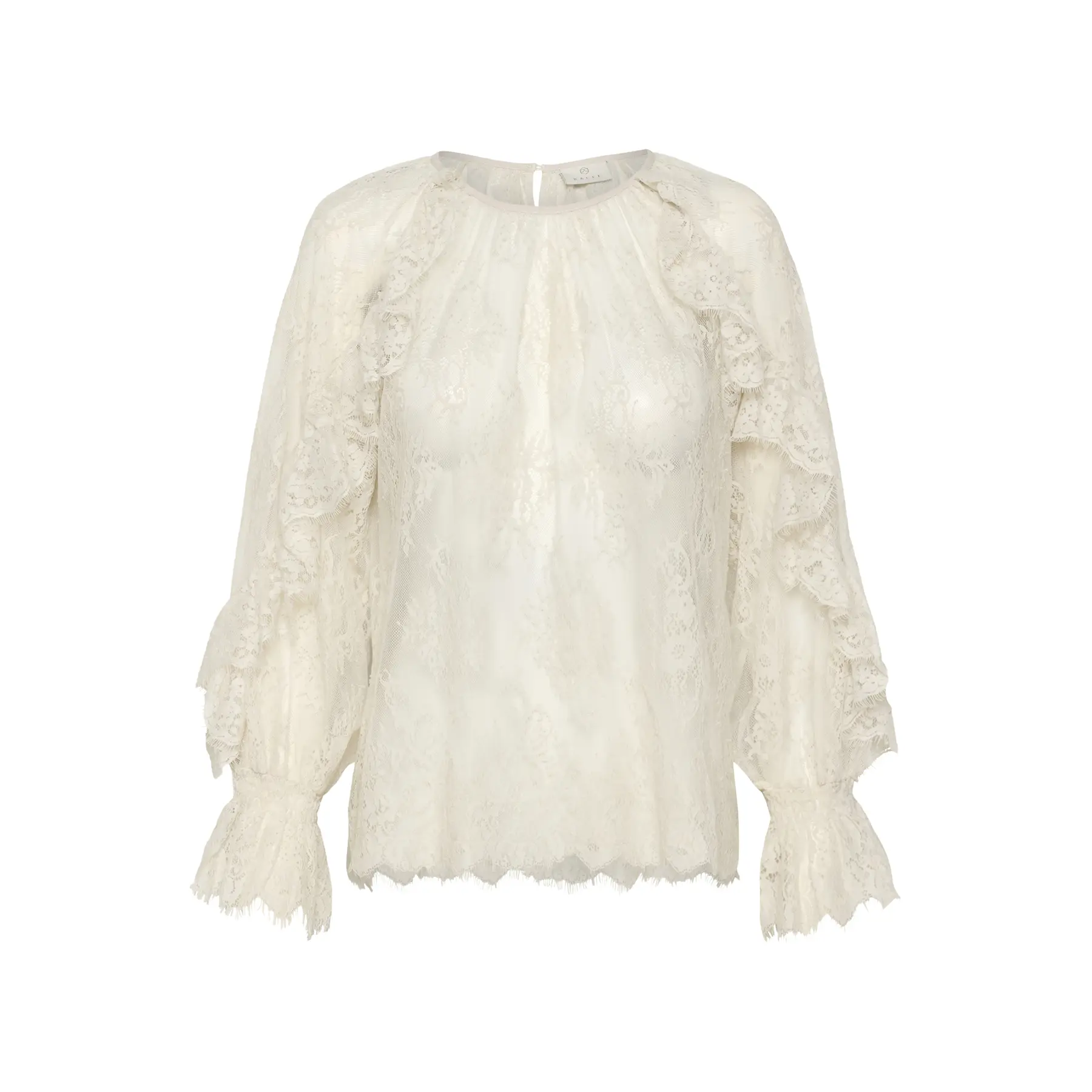 Camicetta donna a maniche lunghe KAFFE Amelie Lace