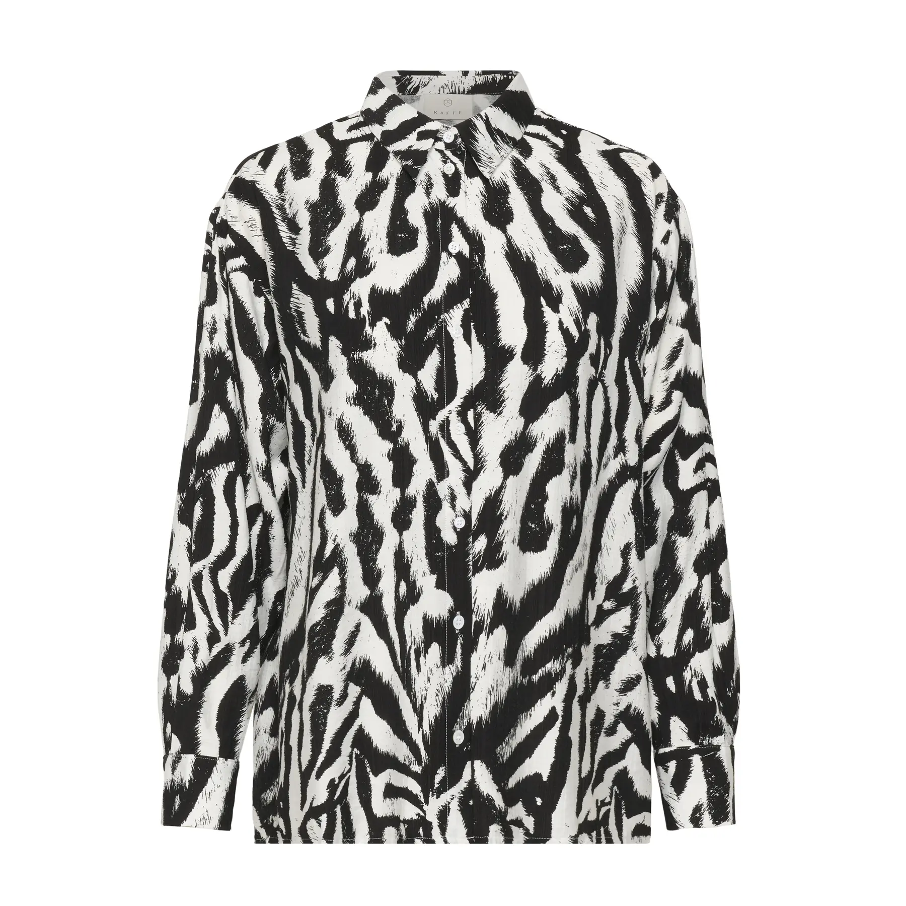 Image of Langarm-Bluse Damen KAFFE KAHanna