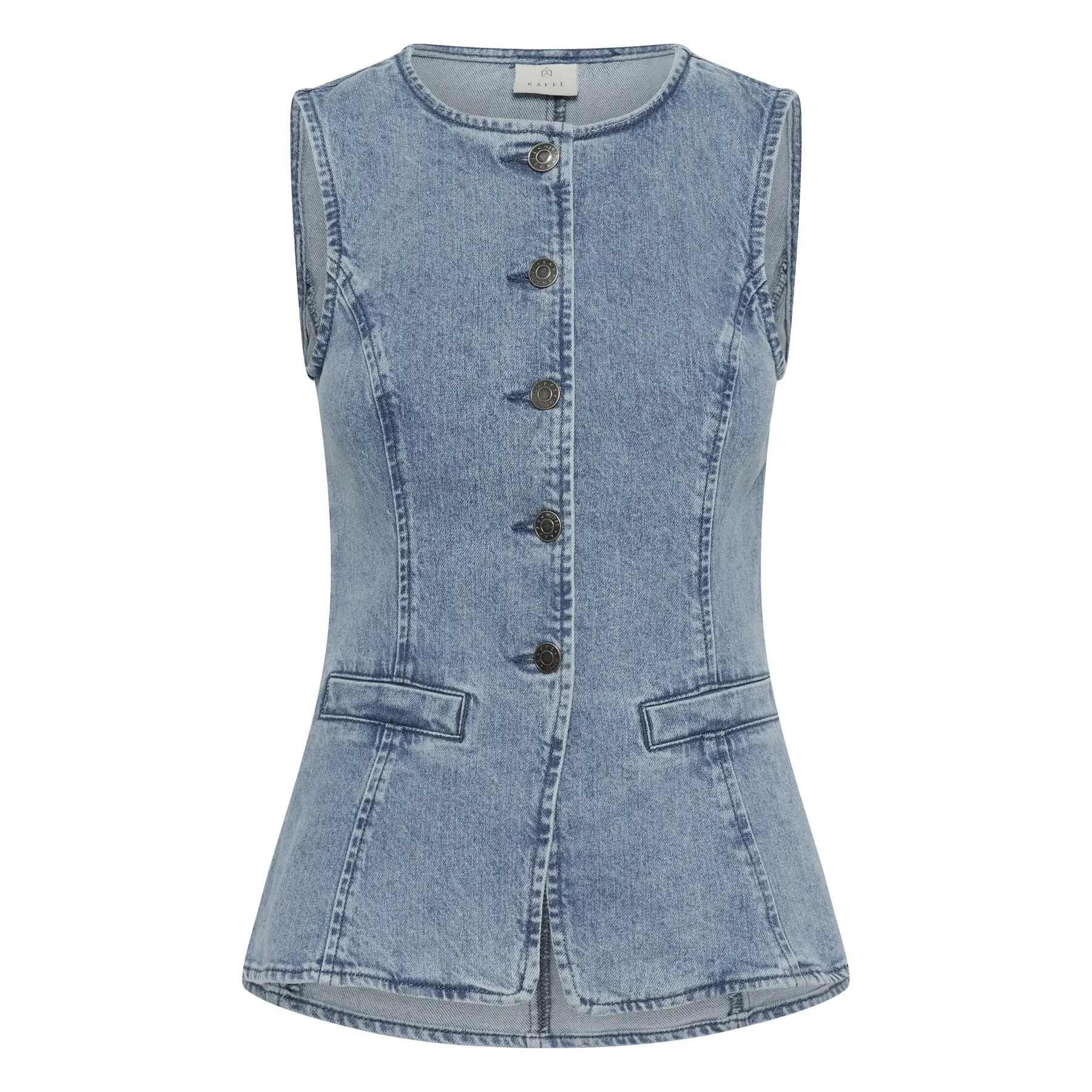 Women's Denim Gilet KAFFE KAVallis