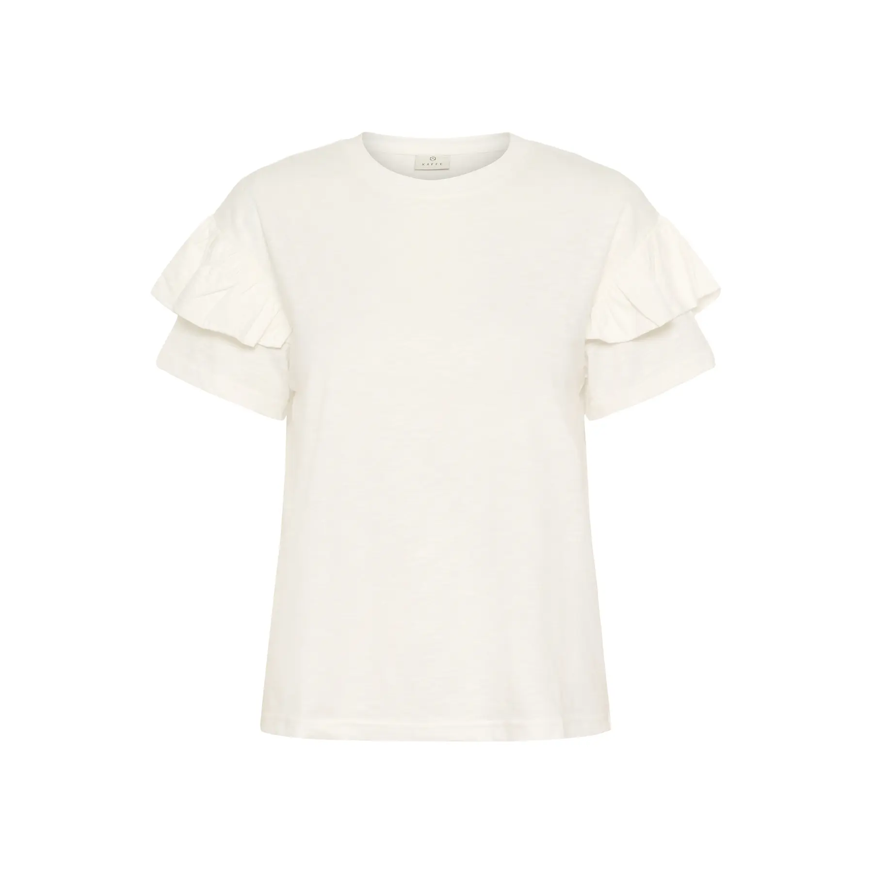Image of T-Shirt KAFFE Erin Flounce