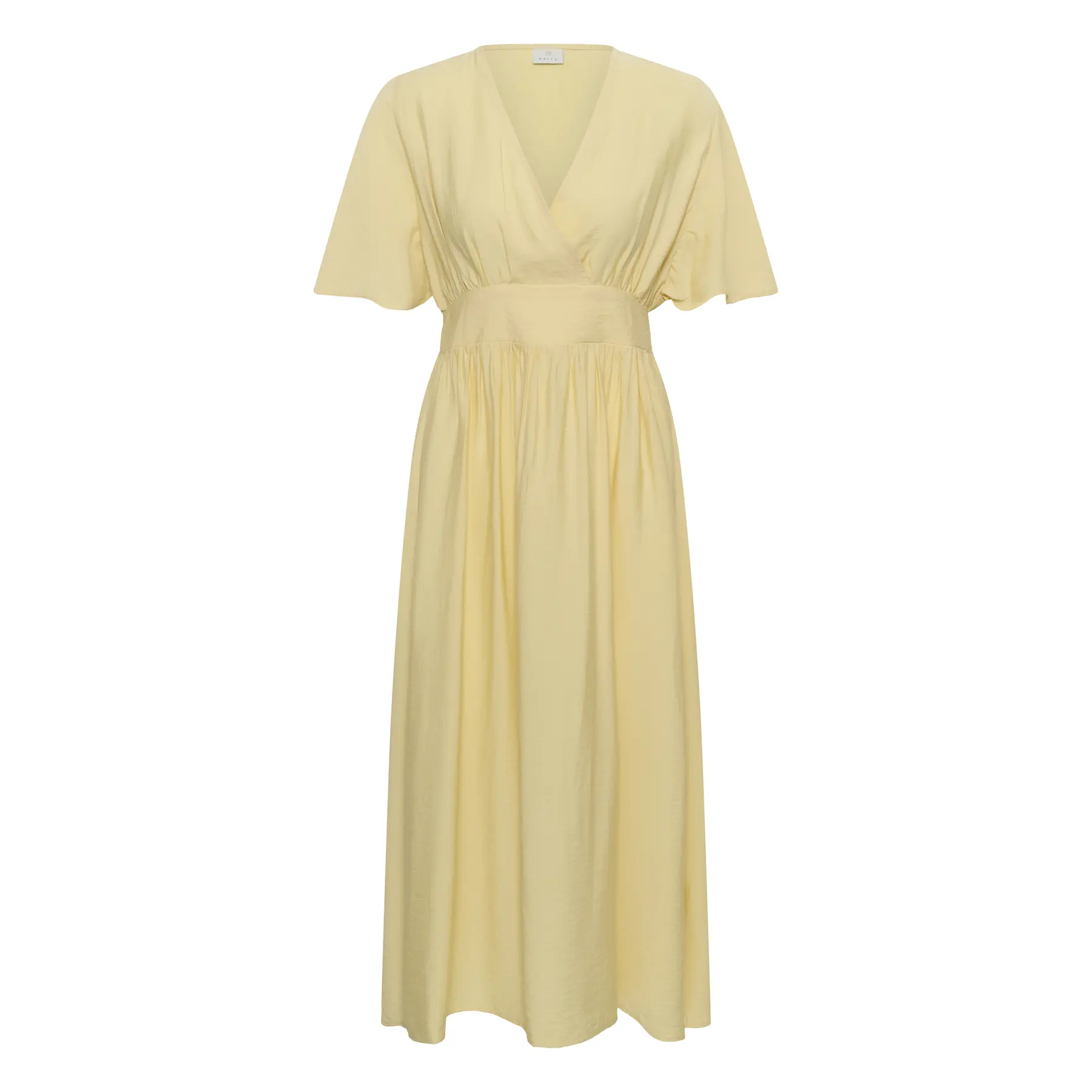 Women's long wrap dress KAFFE Sirena