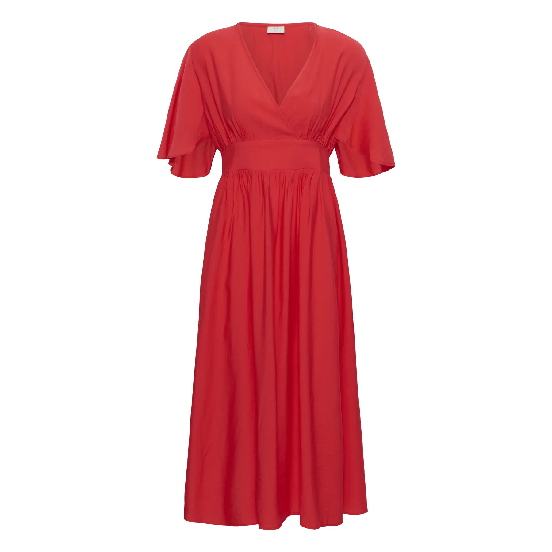 Langes Wickelkleid für Damen KAFFE Sirena
