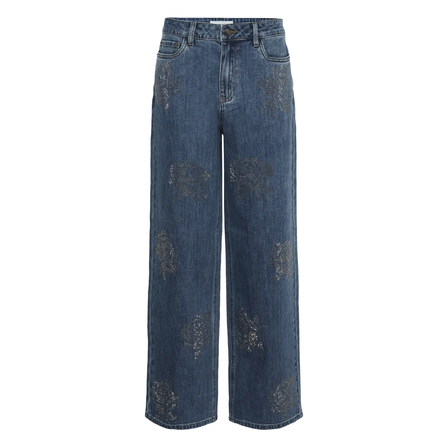 Jeans da donna KAFFE Castelia Rhinestone